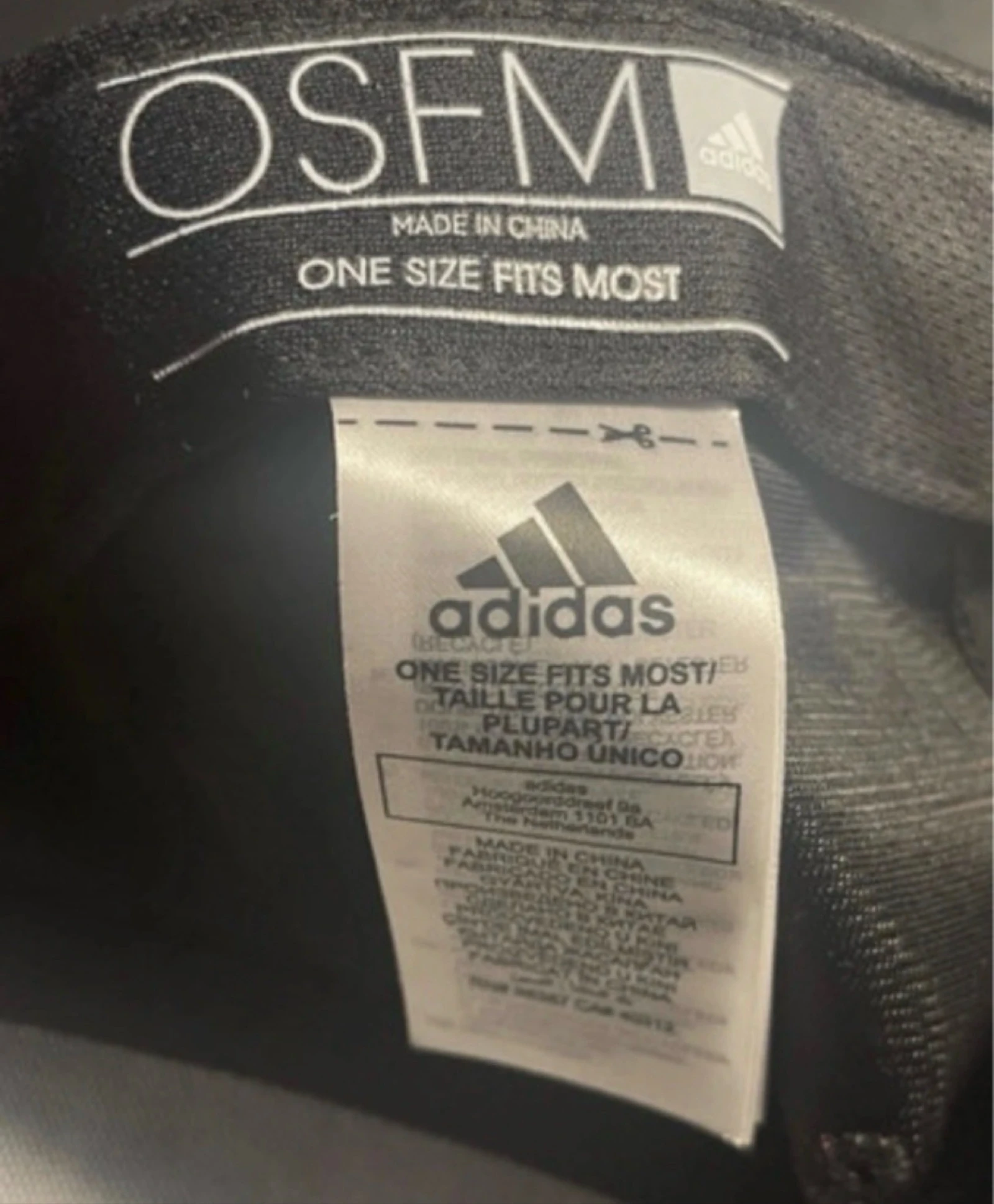 Casquette Adidas - Noir – photo 4